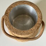 Vintage 60s design cork ice cube tray