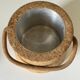 Vintage 60s design cork ice cube tray