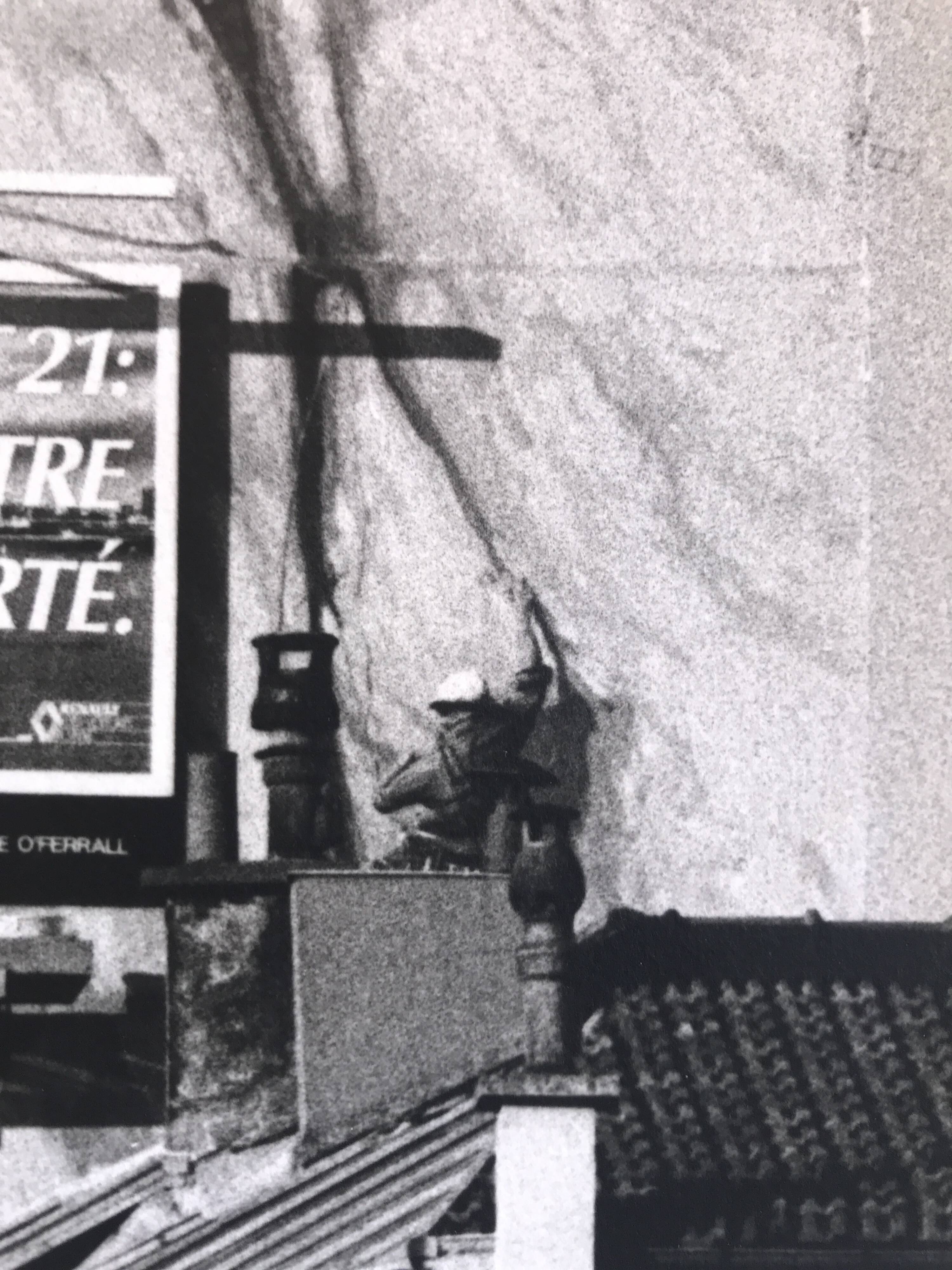 Rosine nusimovici, untitled (the black cow), 1987. black and white silver print