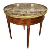 Louis XVI marble bottle table