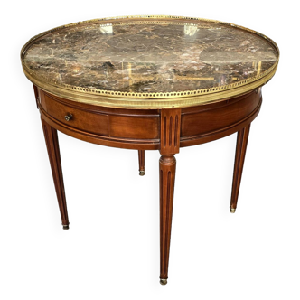 Louis XVI marble bottle table