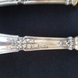 Service a glace, silver channel, circa 1890