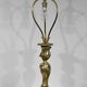 Lampe en Bronze Doré, Art Nouveau – Fin XIXe