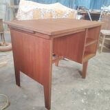 Vintage Scandinavian-inspired teak desk