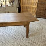 Country farmhouse table in solid beech and oak 2.5m XL