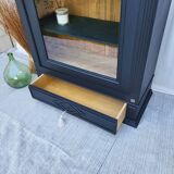Glass dresser with drawer