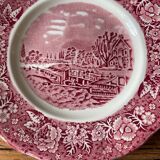 English dessert plate