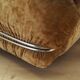 Velour armchair, Italian design, 1970s, production: Italy