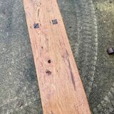 Pair of solid elm benches
