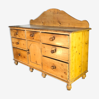 Pine kitchen buffet 1900