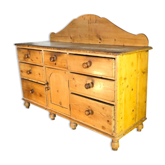 Buffet de cuisine en pin 1900