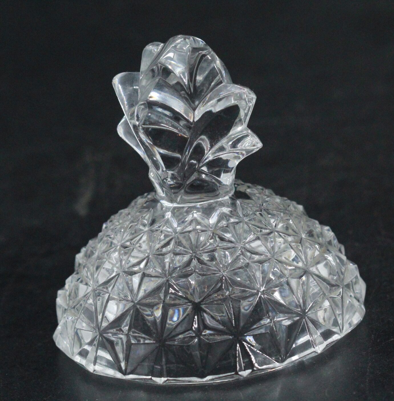 Glass pineapple candy