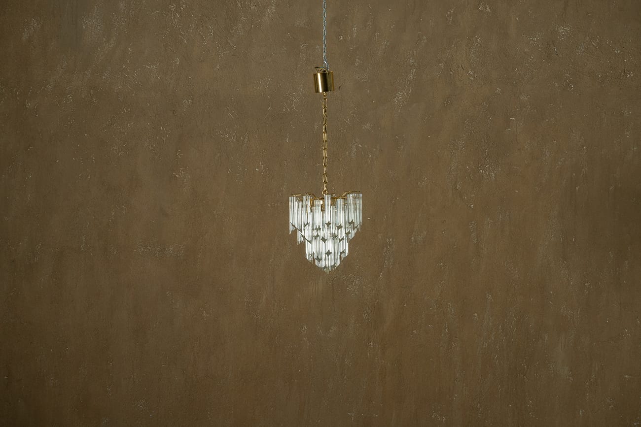 Venini Murano chandelier, Italy 1970s