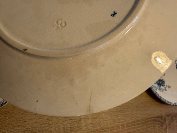 6 assiettes anciennes Royat – Sarreguemines