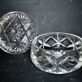 Richly cut crystal candy box from BACCARAT? 20th century.