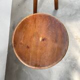 4 hammered brutalist stools