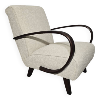 Fauteuil Art Déco par Jindrich Halabala, 1940s