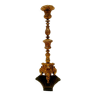 Candle stick in carved and gilded wood 19th century