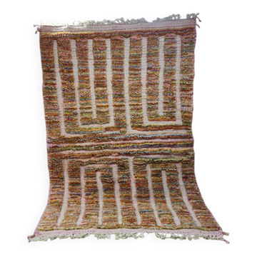 Tapis beni ouarin fait main traditionnelle taille 150 x 250 cm