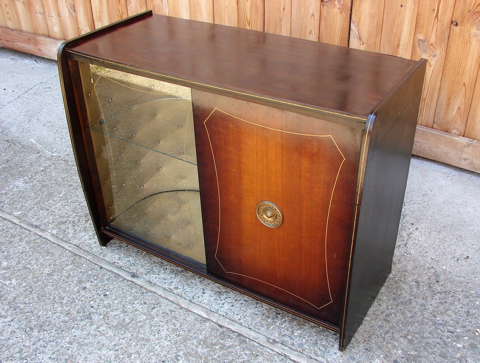Cabinet, bar with gramophone, 60s