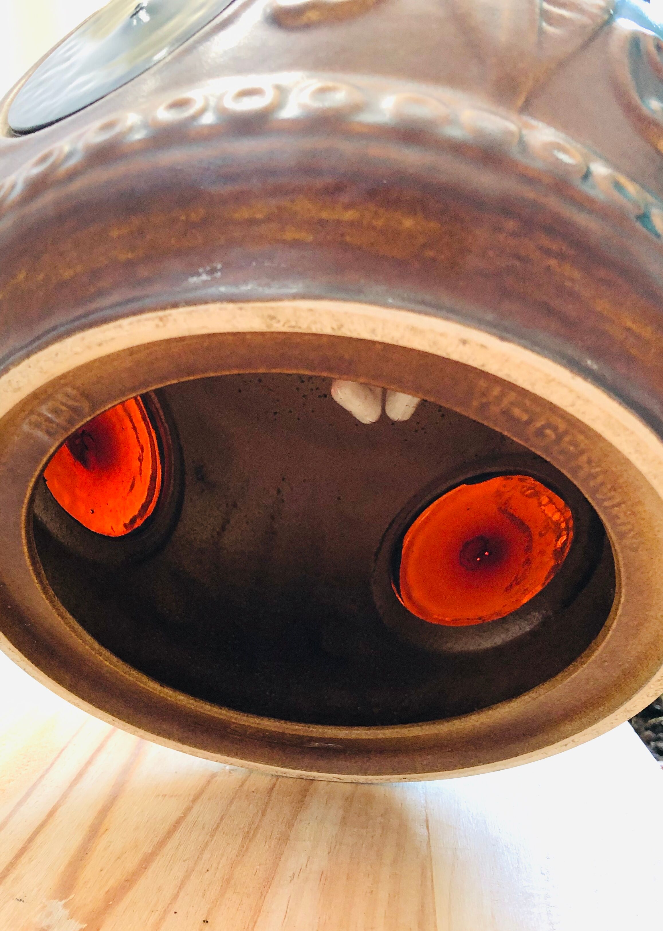 Bay Germany ceramic lamp 1970