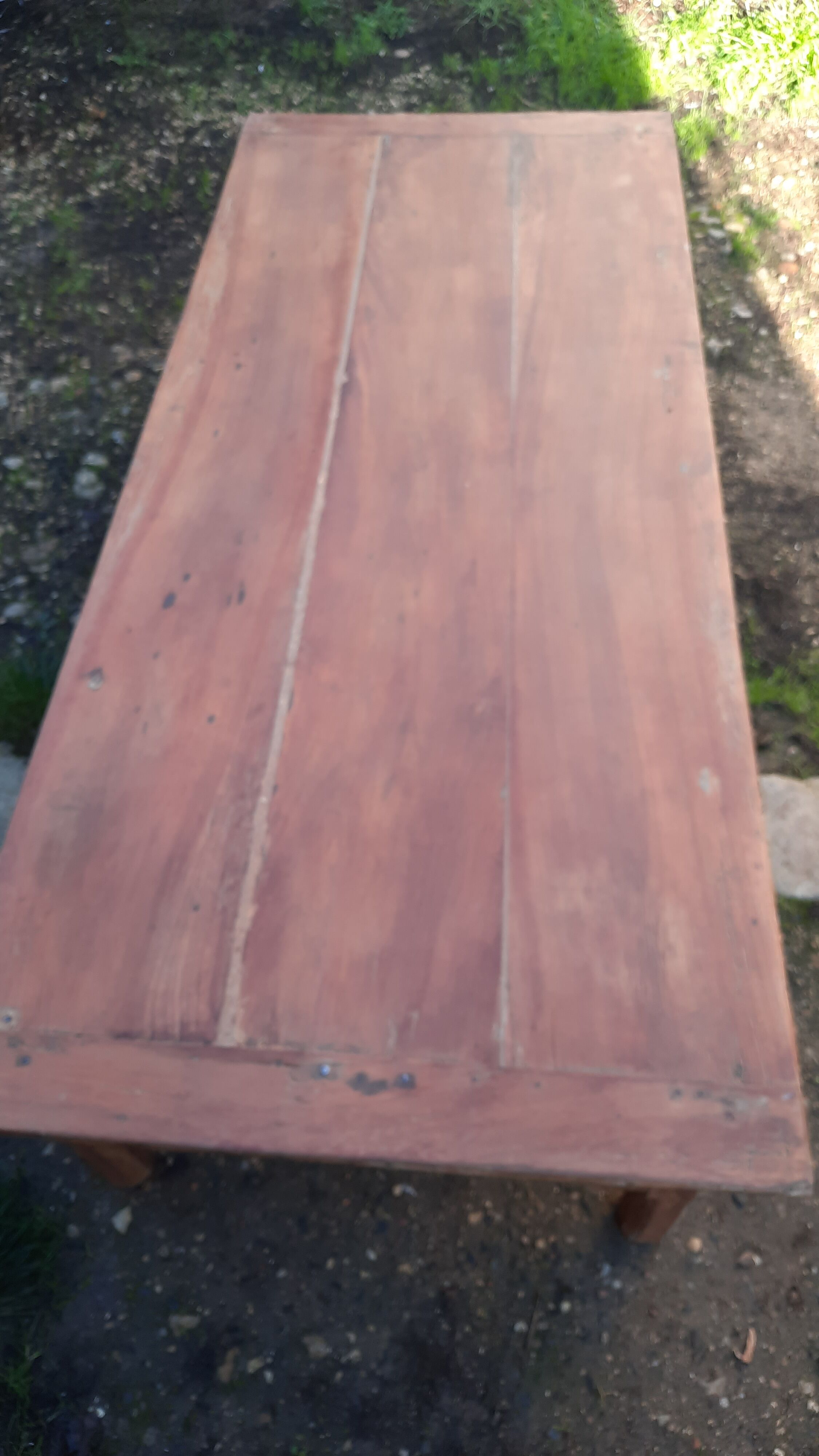 Coffee farmhouse table