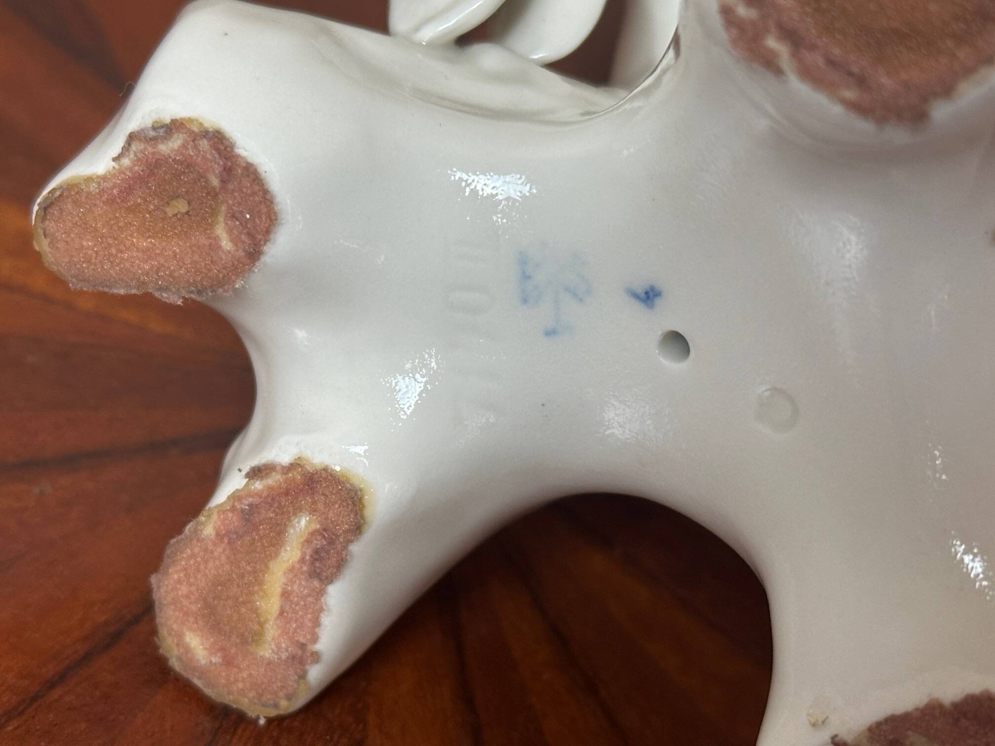 Saxony porcelain parrot