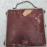 Square barber triptych mirror