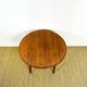 Table basse ronde vintage