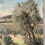 Landscape of Provence, signed Guy Montis (1918-1976)