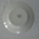 Plate saint amand green décor richelieu flower al . mb faience france