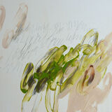 Abstract Painting 'August' by Megan Wheatley