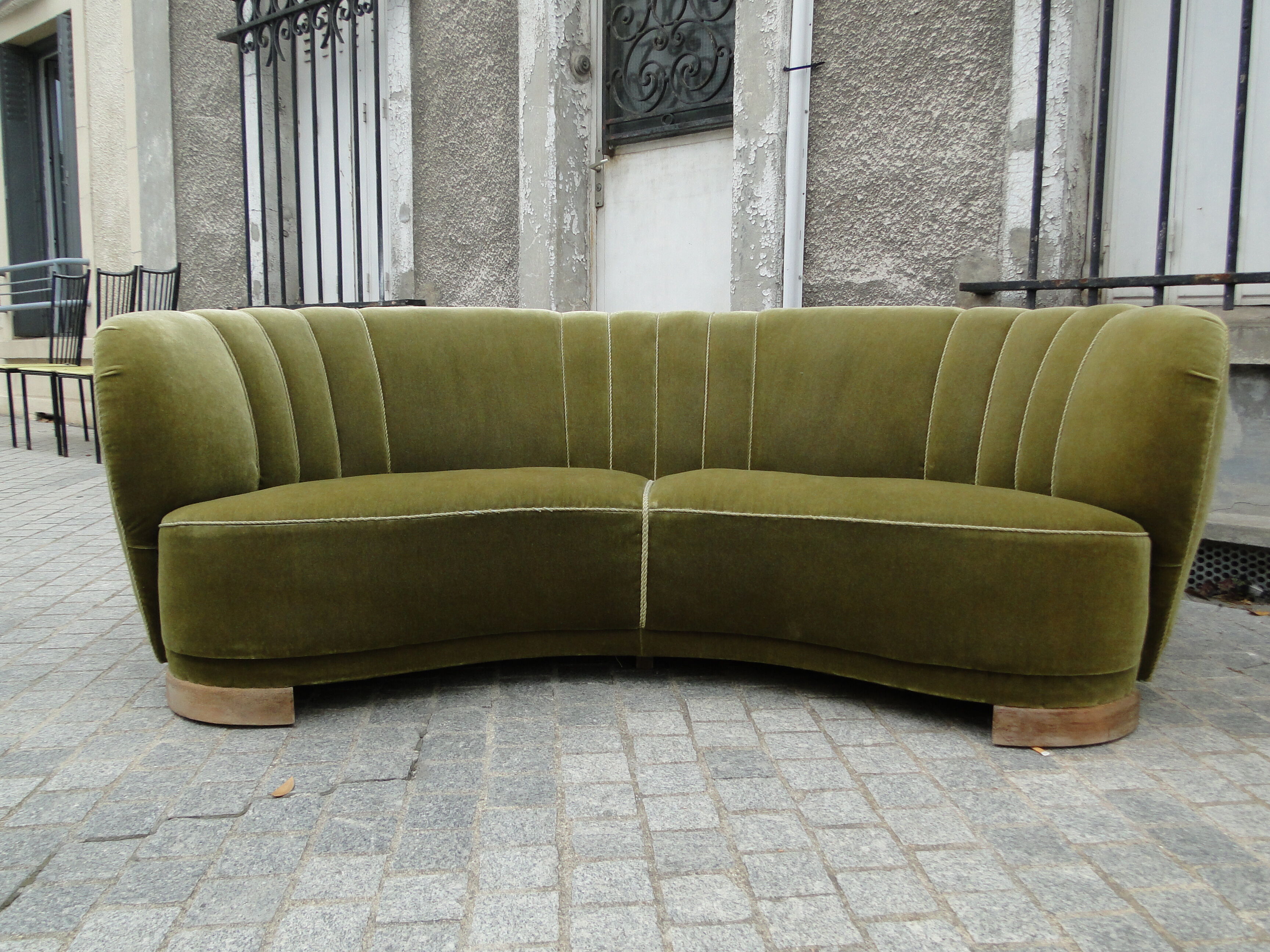 Danish banana sofa 1940/1950
