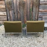 Armchairs by Joseph André Motte for Airborne, 60/70