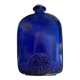 Blue glass bottle