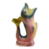 Vintage slurry fish decanter