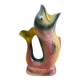 Carafe poisson barbotine vintage