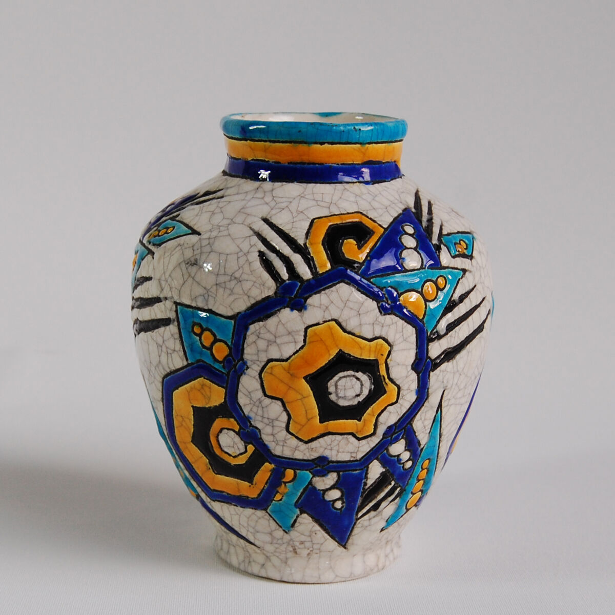 Vase art déco Boch frères - Kéramis par Charles Catteau , 1930s