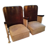 Cinema bench 2 seats 50s