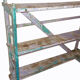 Teak bookcase shelves