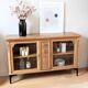 Antique solid wood sideboard, reimagined