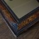 Miroir ancien Louis Philippe noir et marron