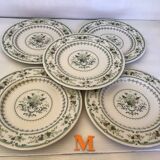 Five Royal Doulton Provençal dessert plates