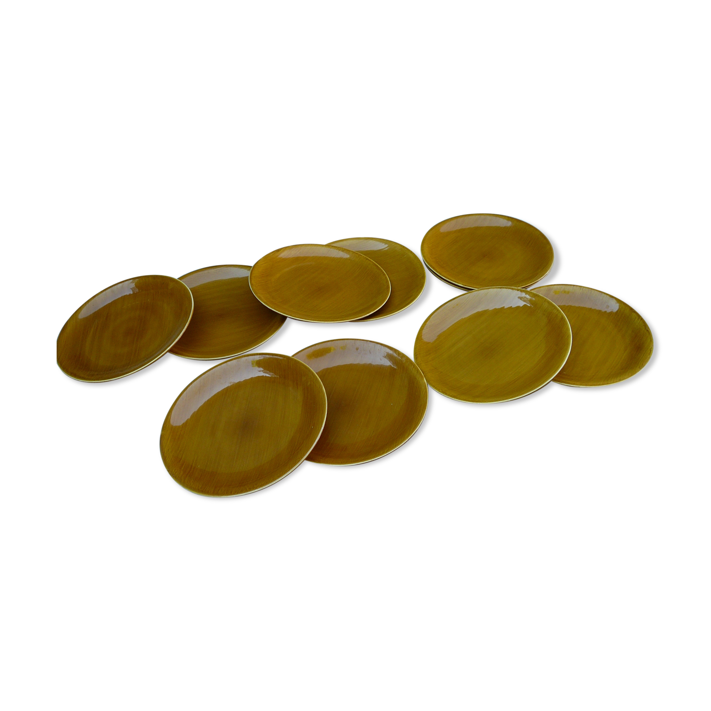 10 flat plates Salins Provence