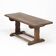 Table basse de ferme rustique antique en chêne
