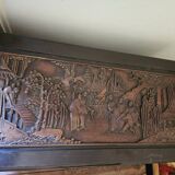 Old large carved wooden chest imported from china