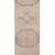 Vintage Turkish hallway carpet 84x576 cm