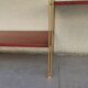 Vintage metal string shelves