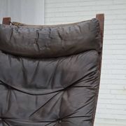 1970s, Norwegian design by Ingmar Relling, model "Siesta", leather.