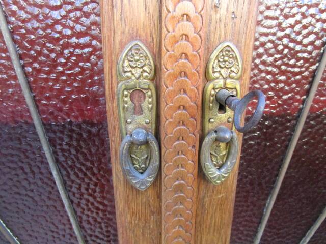 Meuble d'angle/encoignure art-déco